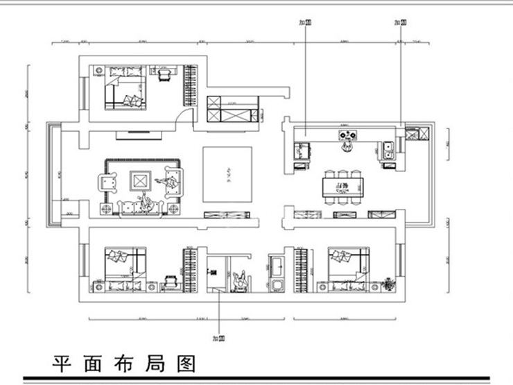 天壇小區(qū)-現(xiàn)代風格-140-平面.jpg