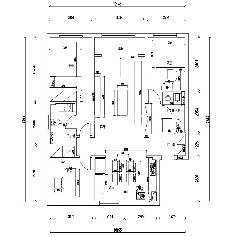 金輝優(yōu)步學府-110平-現代風格-平面圖.jpg
