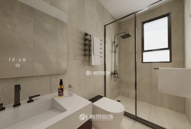 泰萊首園 180平 中古風格 衛(wèi)生間1.jpg