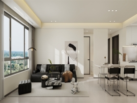 中海璽悅｜現(xiàn)代奶油風格