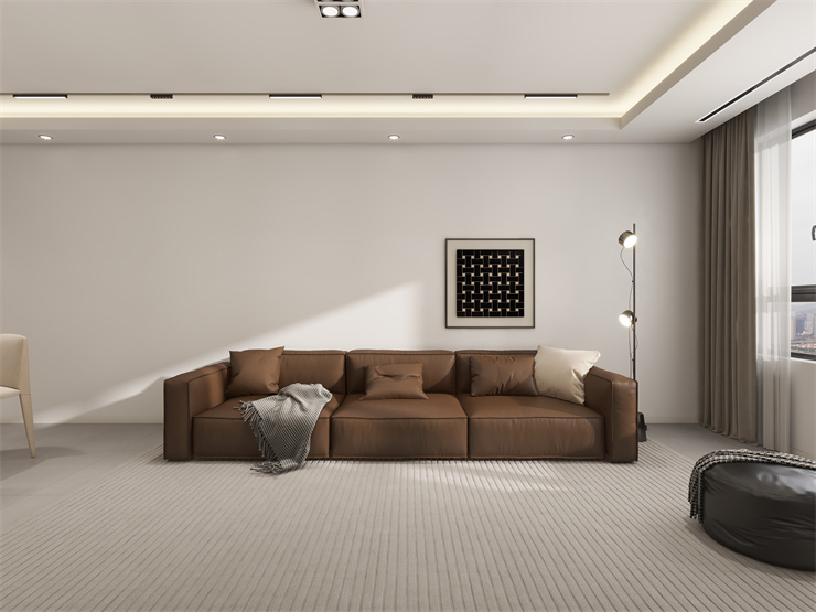 旭輝東樾城90㎡ 奶油風 客廳.jpg