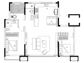 招商龍湖東望府｜法式復古
